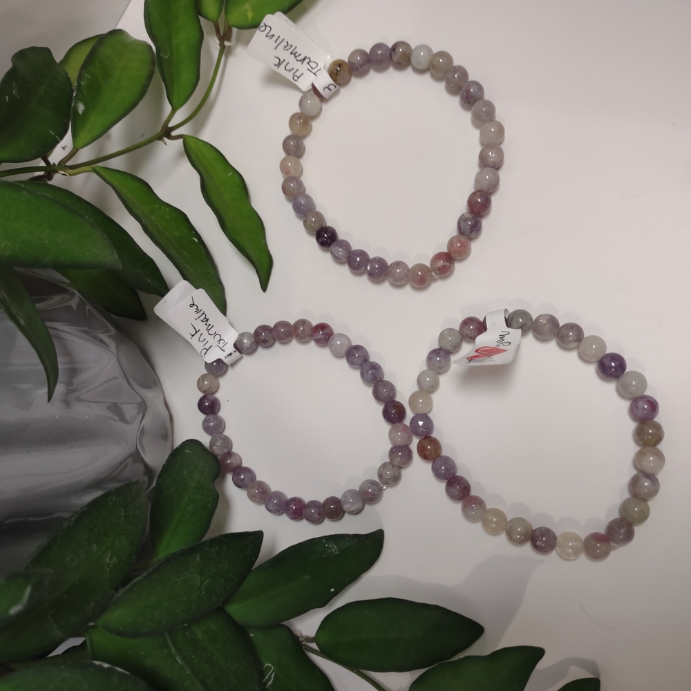 Pink Tourmaline Bracelet (1)